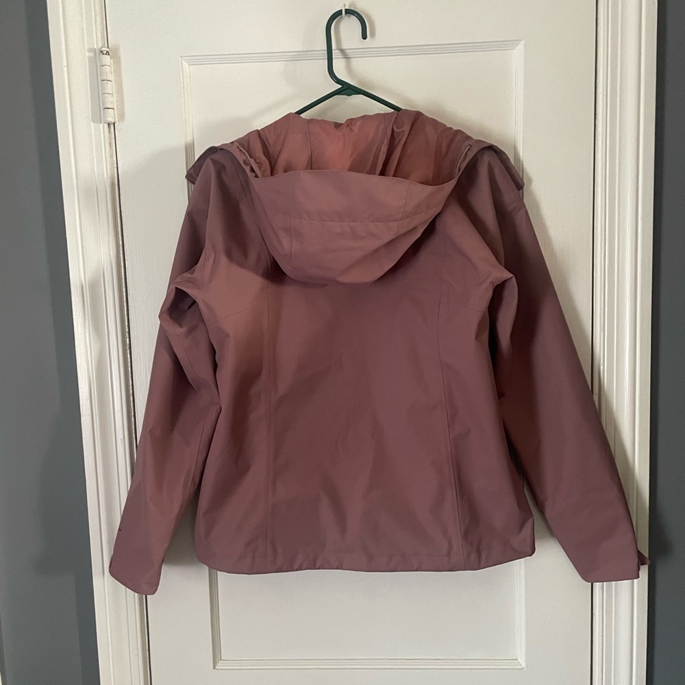 NWOT Columbia Women's Pink Hooded Hikebound II Rain Jacket Size Small - Picture 10 of 10